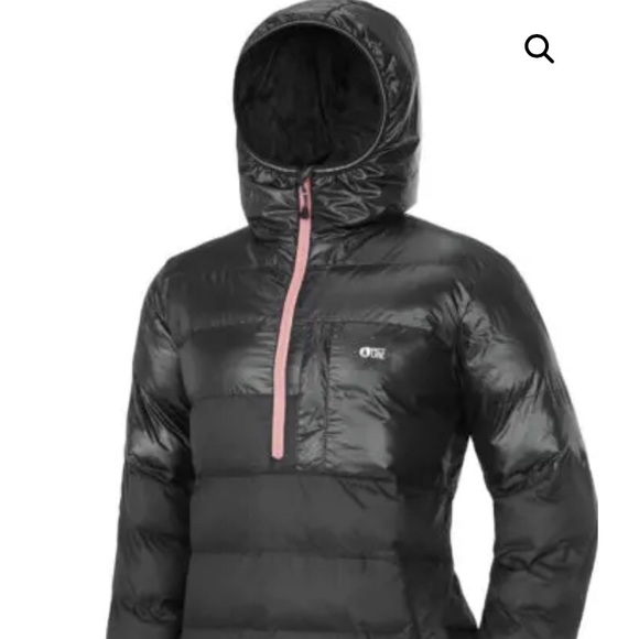 Picture Organic Black Delia Anorak Puffy Jacket - Picture 3 of 5